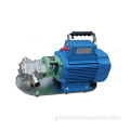 Single Phase Electric Small Gear Pump WCB portable electric self priming small gear oil transfer pump Manufactory